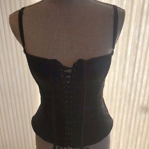 Dolce and Gabbana Black Bustier